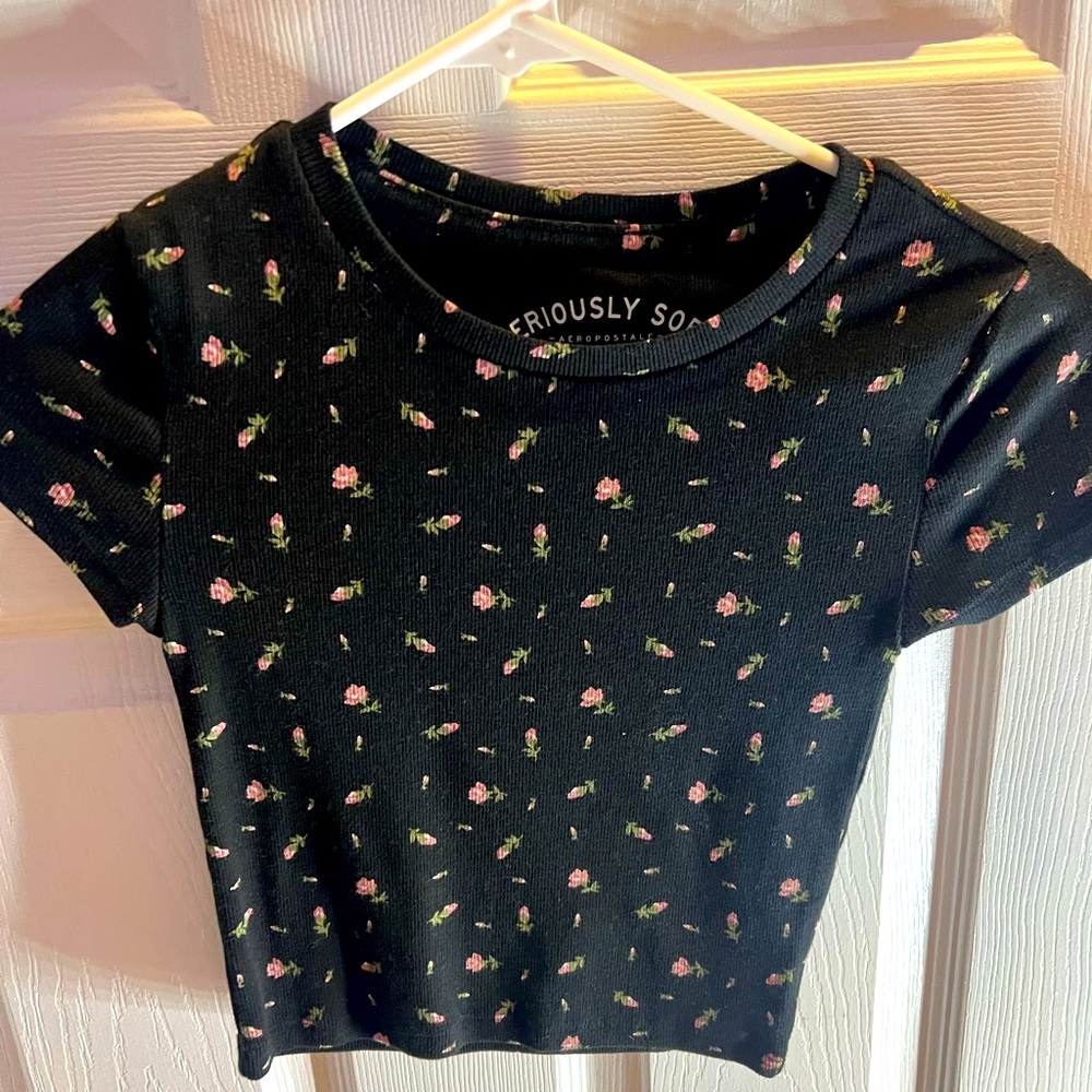 aeropostale baby tee xs